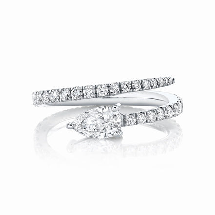 Bague Poire Ouverte