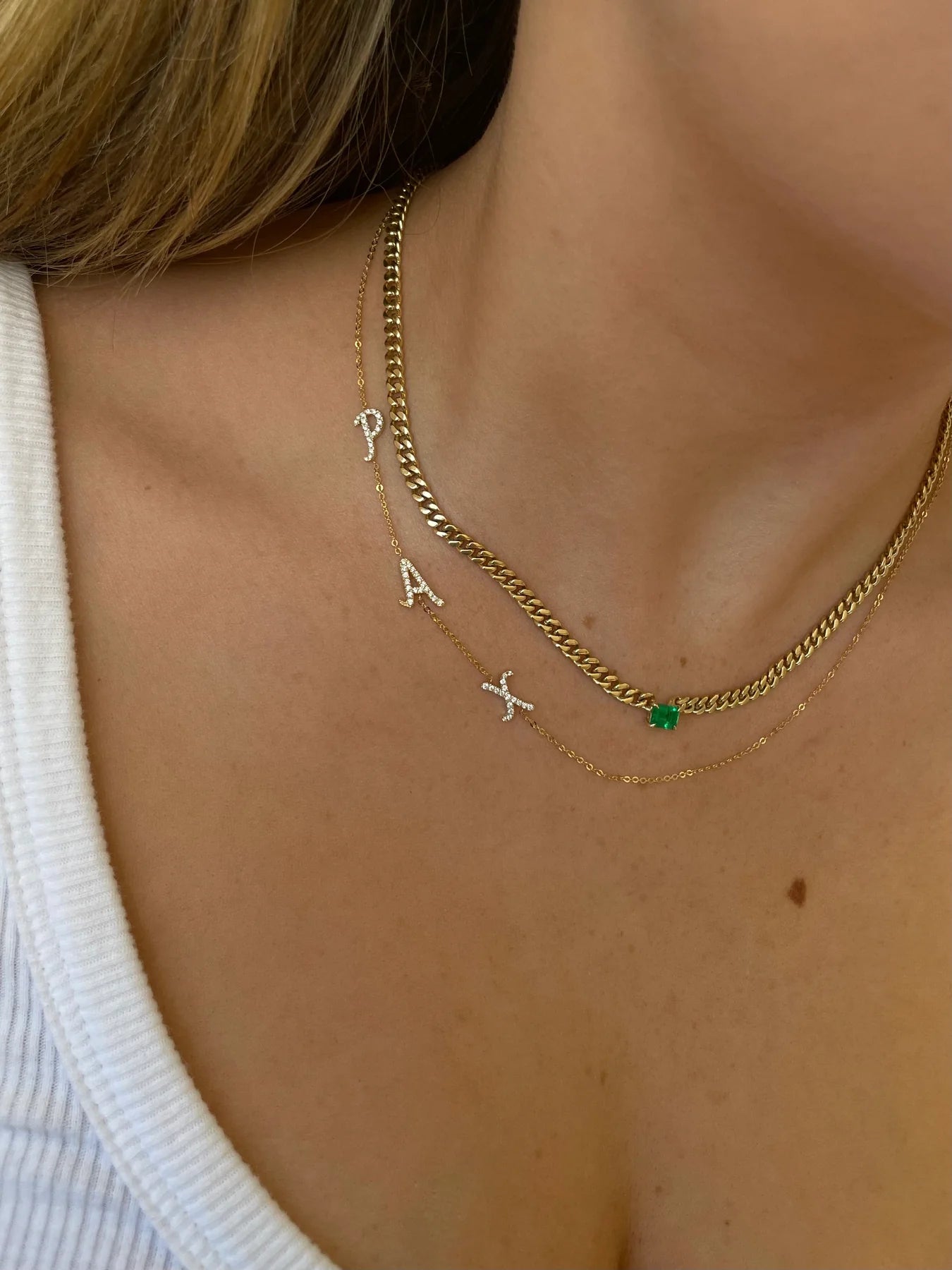 Collier 3 Lettres