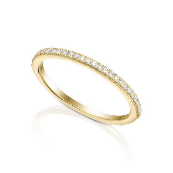 טבעת חצי איטרניטי Lea