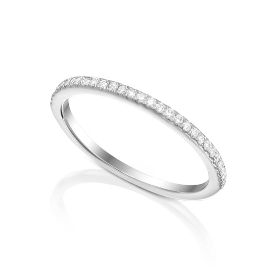 טבעת חצי איטרניטי Lea