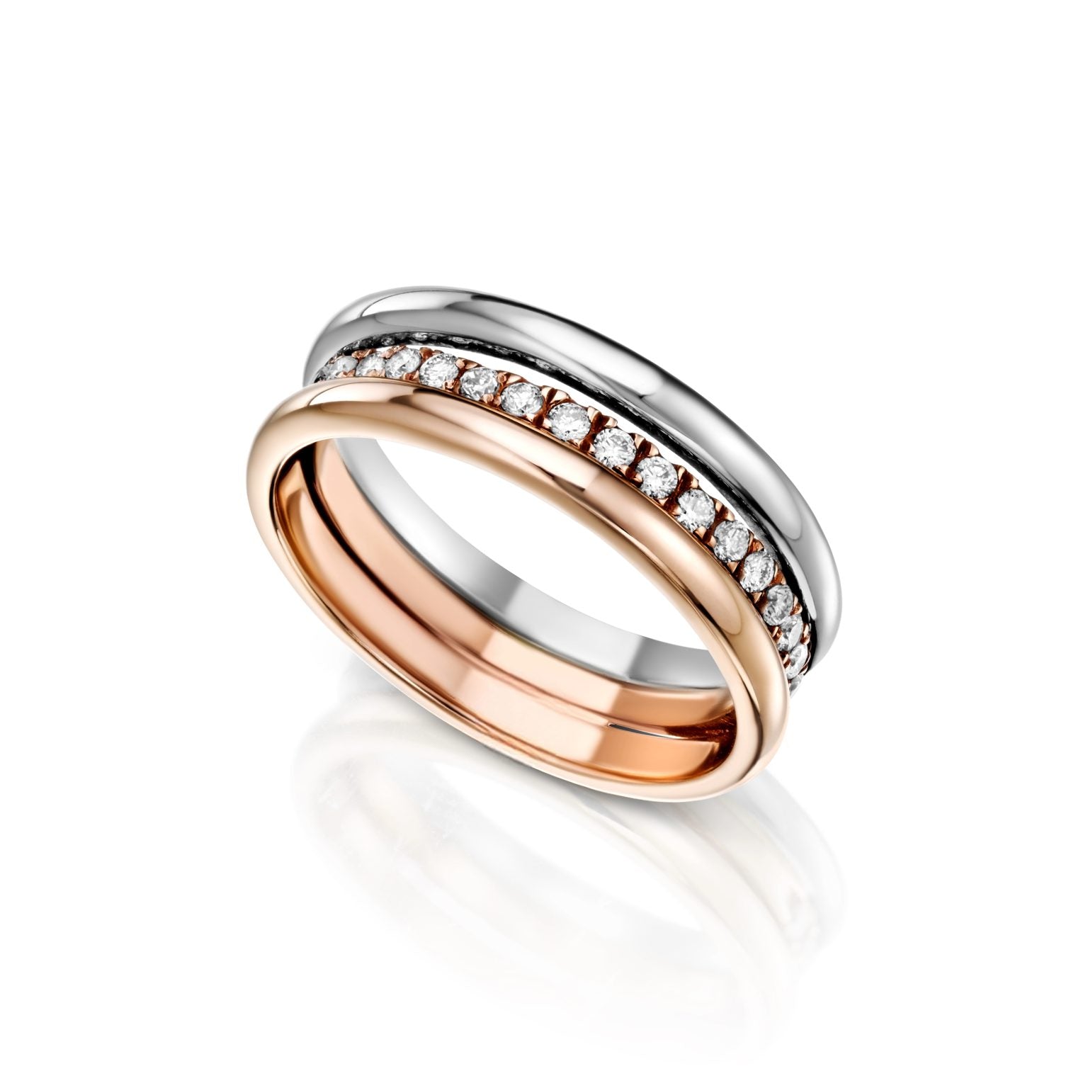 Bague Pinky Trinity