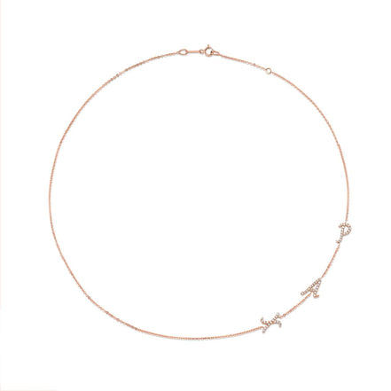 Collier 3 Lettres