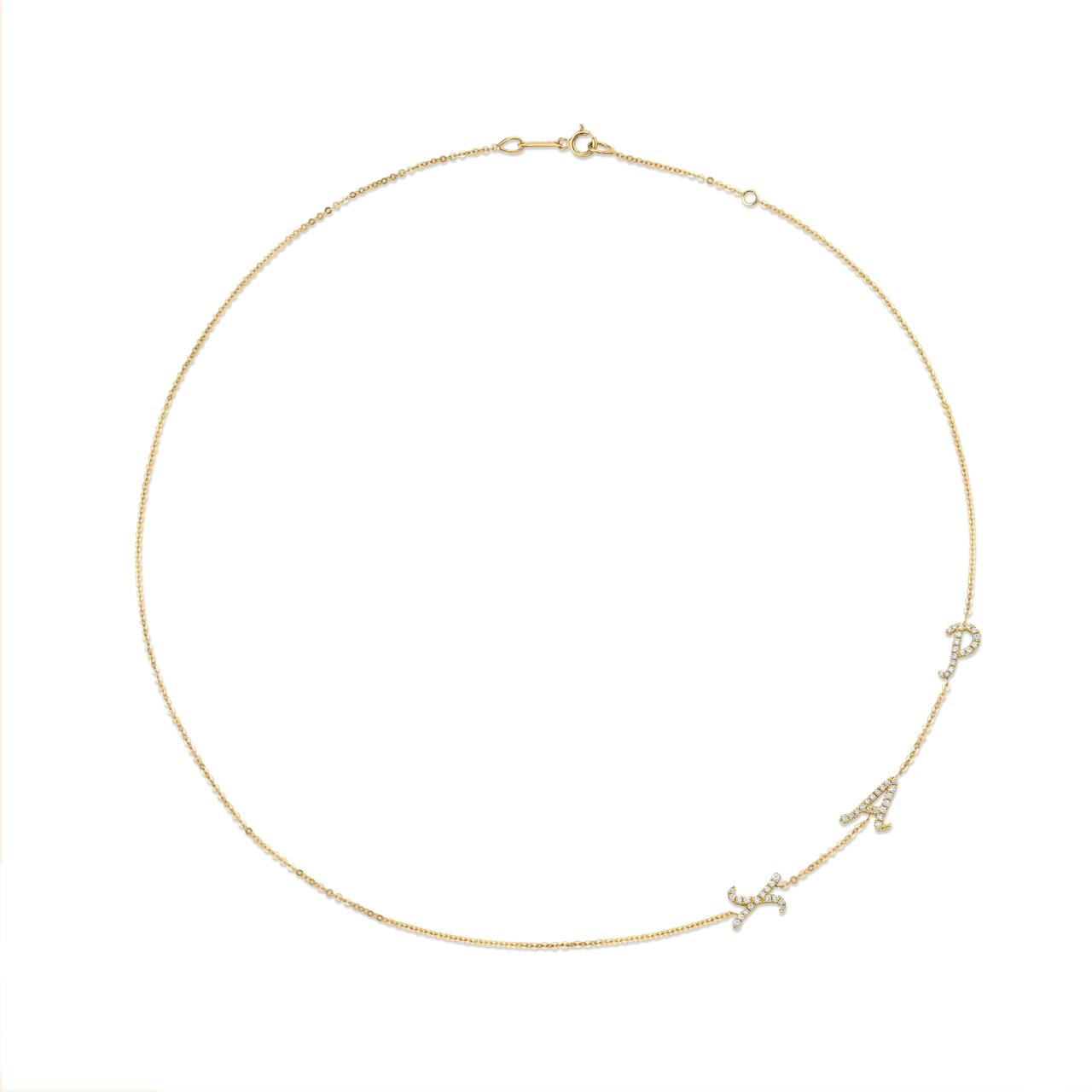 Collier 3 Lettres